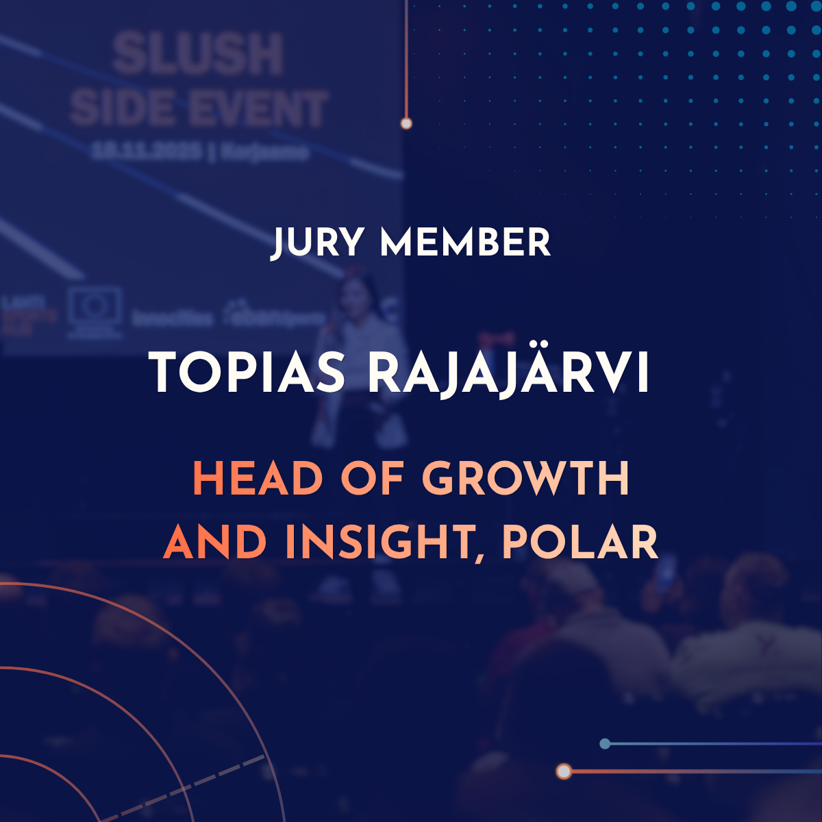 Jury member Topias Rajajärvi