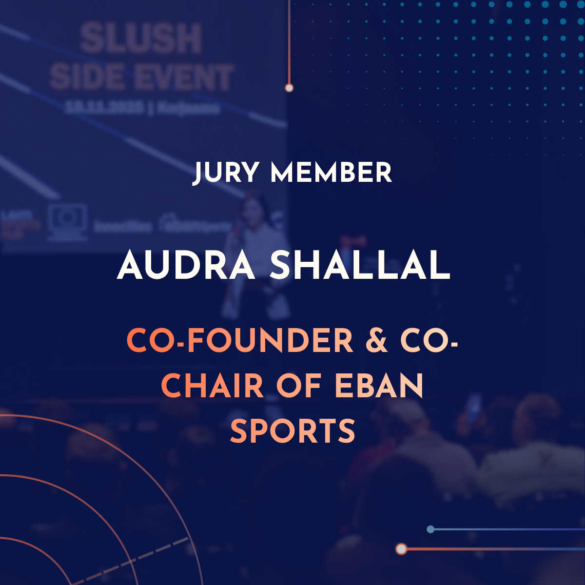 Jury member Audra Shallal