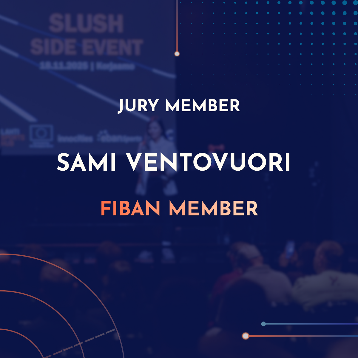 Jury member Sami Ventovuori