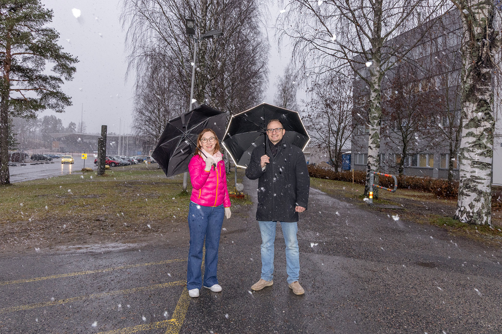 Taija Lappeteläinen ja Ville Niskakangas